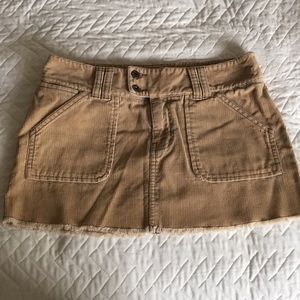Roxy Mini Skirt, Corduroy